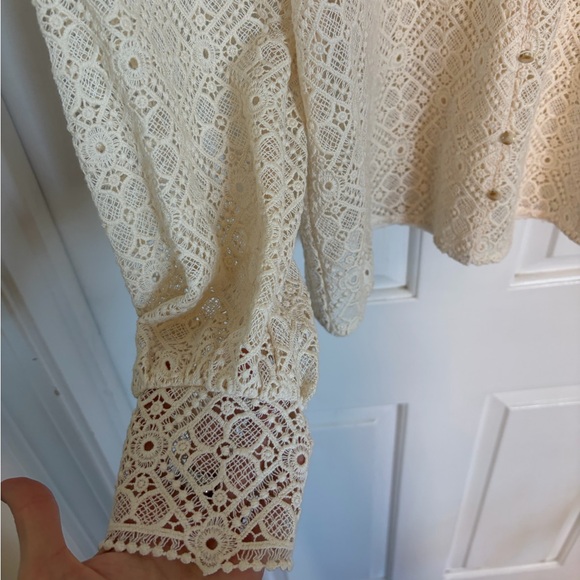 NWOT Sezane Gaya Lace Blouse – 42/10 - Picture 10 of 10
